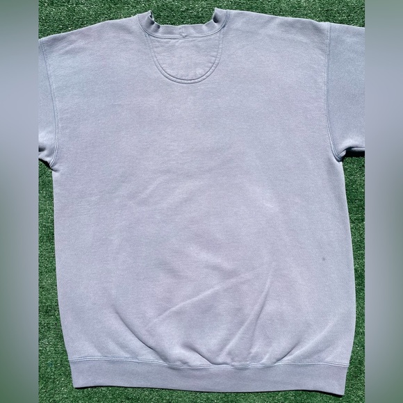 Vintage 80’s Levi’s Embroidered Blank Lavender Sweatshirt Men’s Large USA Made - Picture 10 of 10